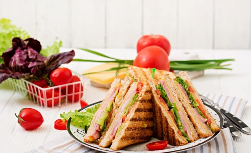 Traditional Homemade Club Sandwich Recipe