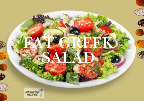 Fat Greek Salad: A Delicious and Healthy Mediterranean Dish